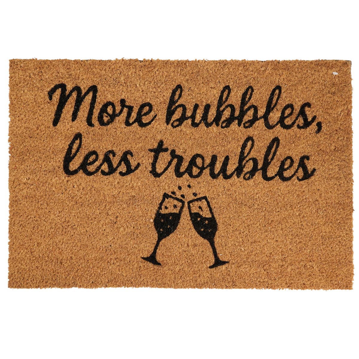 Πατάκι Εισόδου MRShome DF-0007002 «More bubbles, less troubles» 40x60cm