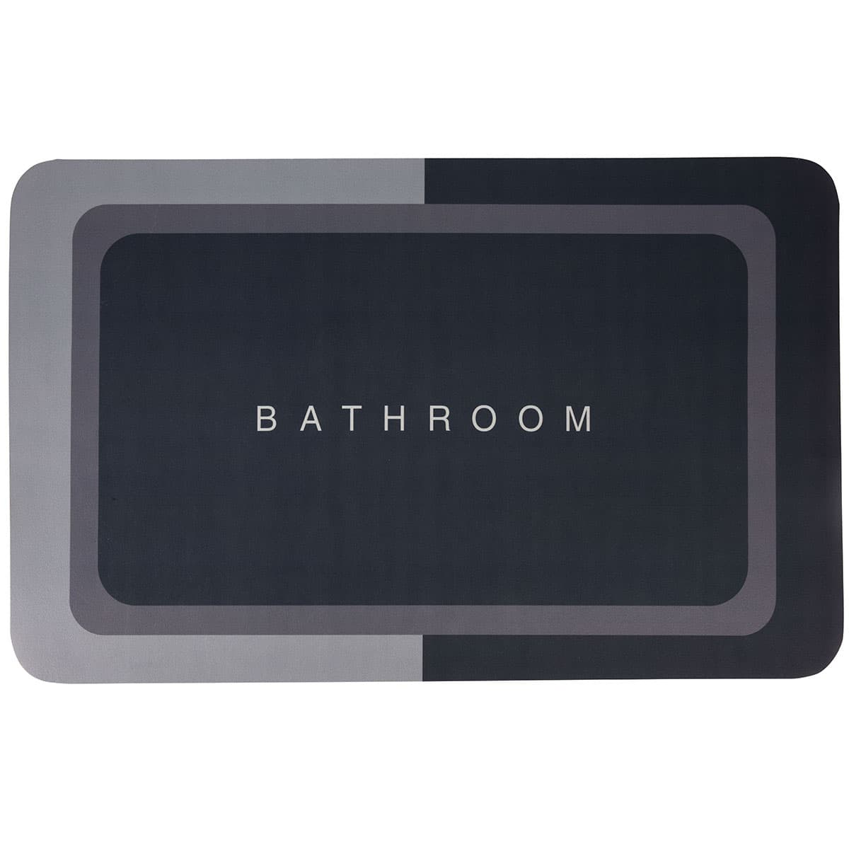 Πατάκι Μπάνιου MRShome DF-0023000 Polyester Γκρι 50x80cm