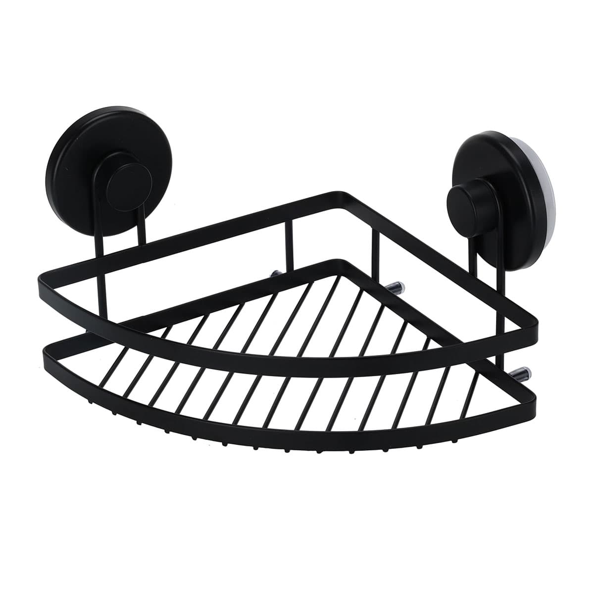 Ράφι Γωνιακό MRShome DF-0027000 Μαύρο 20x20x12,5cm