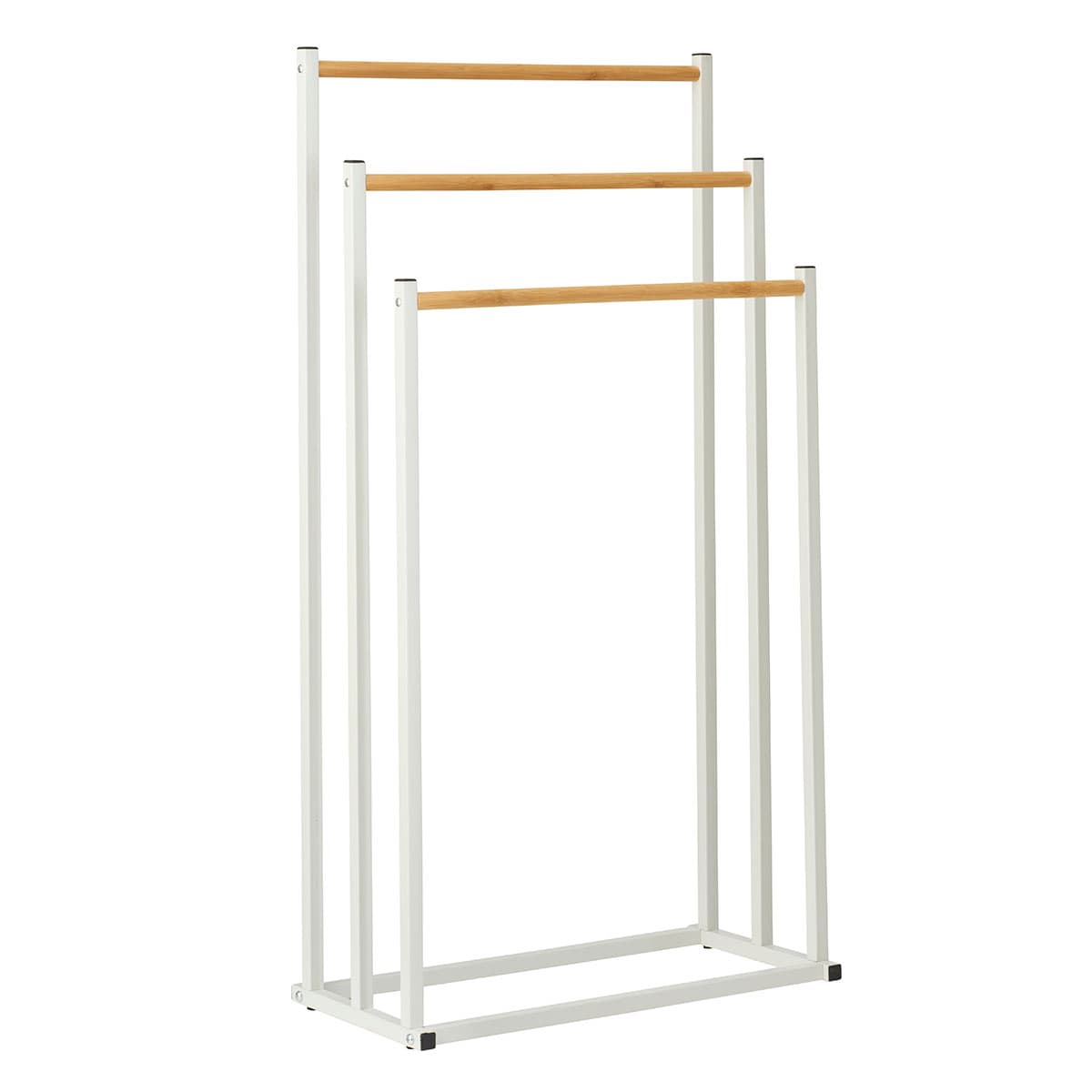 Καλόγερος 3 Θέσεων MRShome DF-0030000 Λευκό 45x23x85cm