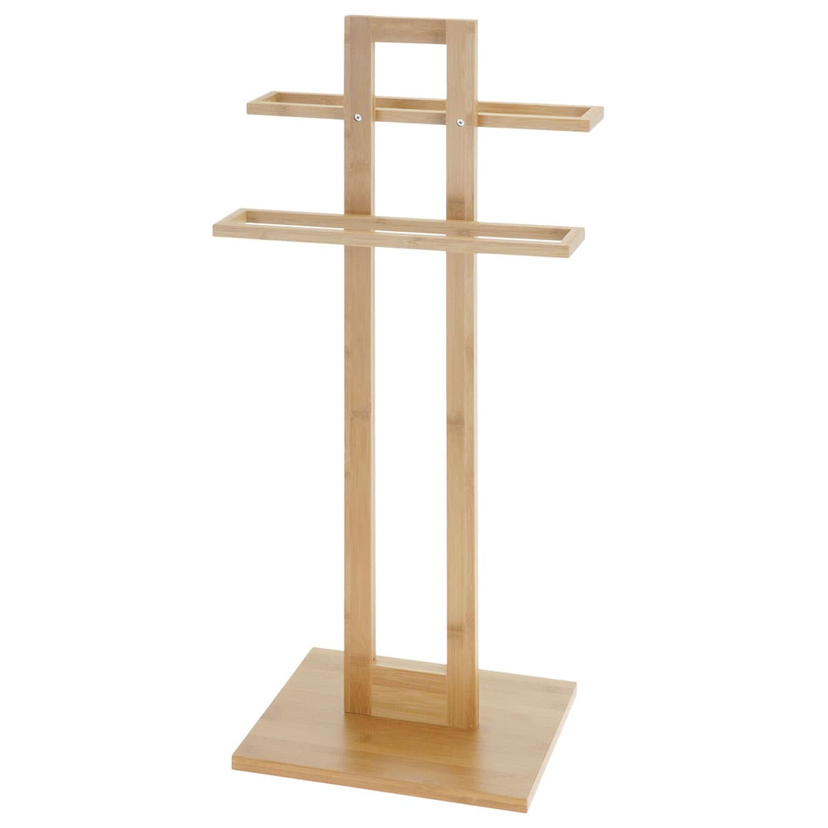 Καλόγερος 2 Θέσεων MRShome DF-0092000 Ξύλο 37x25x85cm