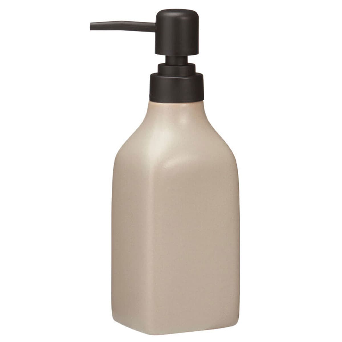 Ντισπένσερ Επικαθήμενο MRShome DF-0096002 Stoneware 350ml Warm Grey 2U 9x6x19,5cm
