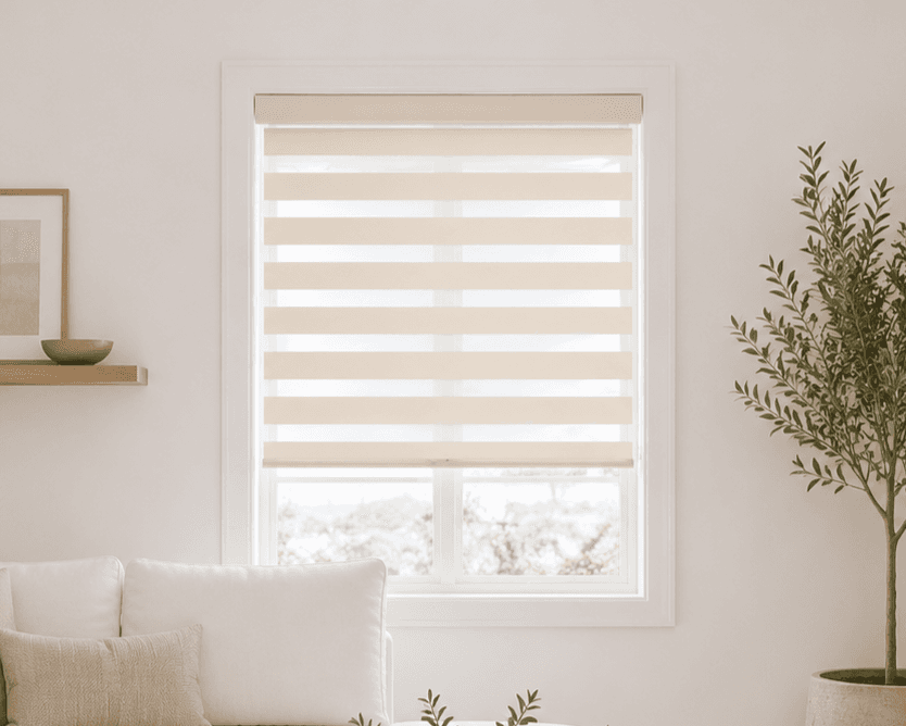 Ρολοκουρτίνα Διπλή Μέρα / Νύχτα MRShome DRD-BG100230 Μπεζ 100x230cm