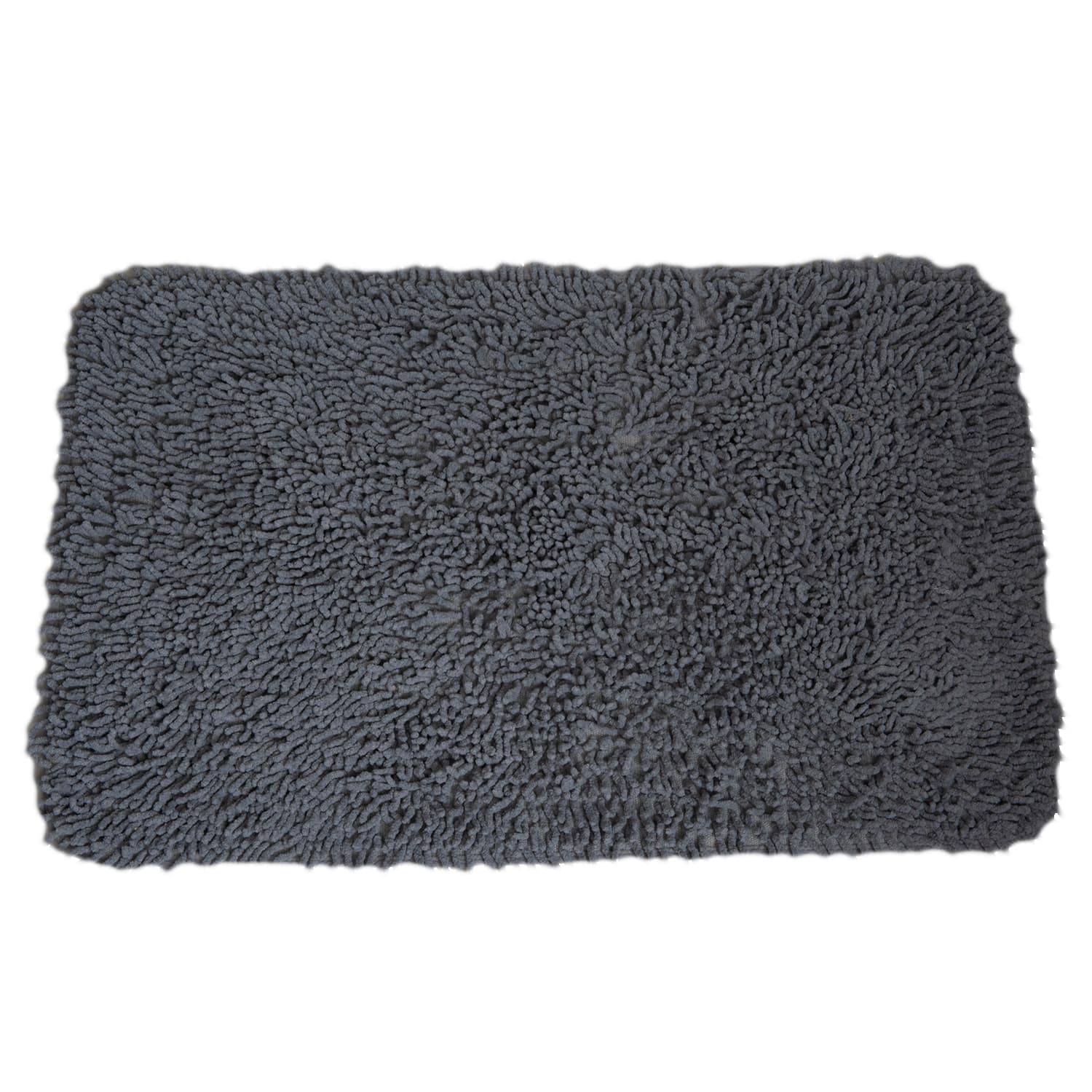 Πατάκι Μπάνιου MRShome DS-3995002 από 100% Βαμβάκι Γκρι 50x80cm