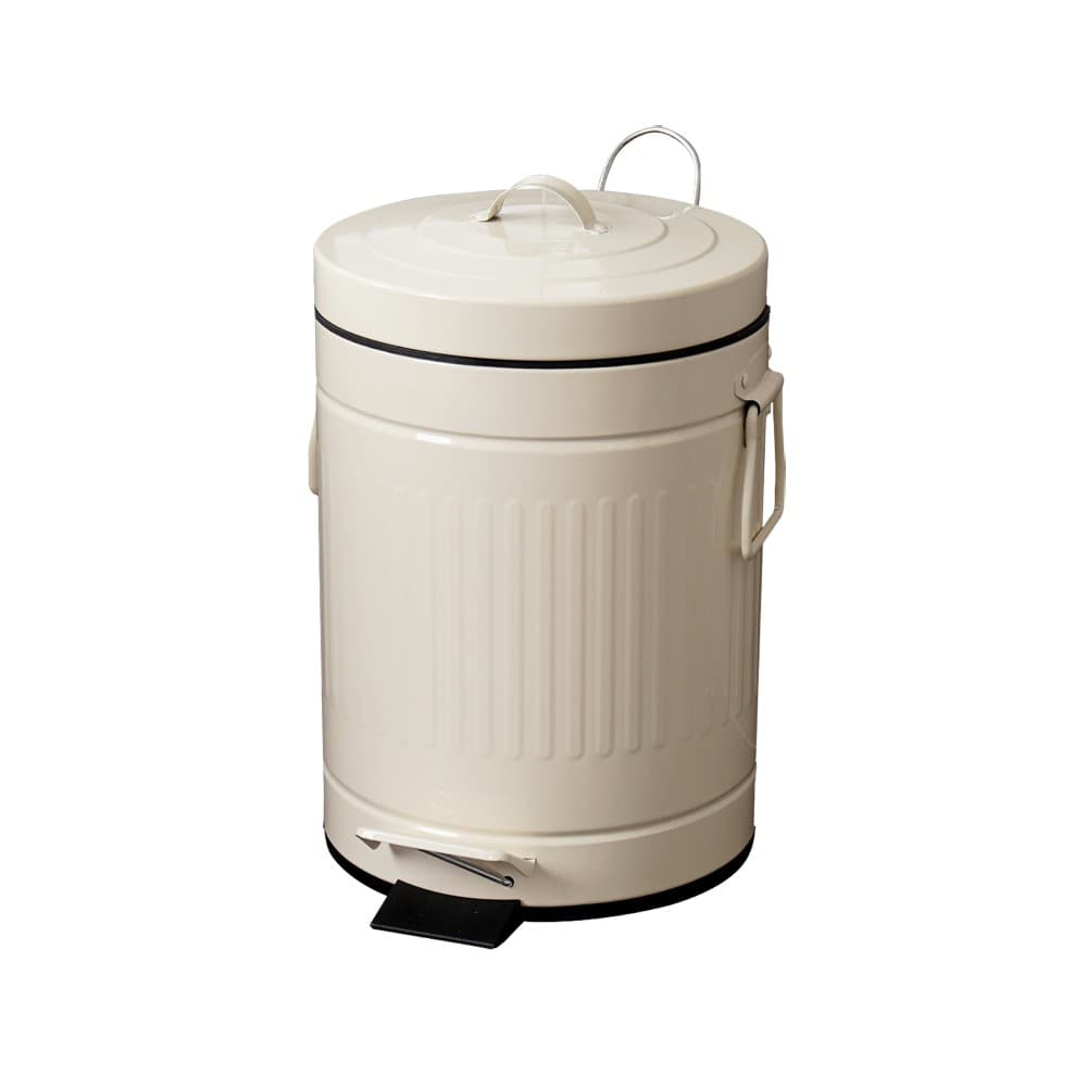 Κάδος Απορριμμάτων MRShome DS-8998S10 5lt Μεταλλικός Soft Close Μπεζ