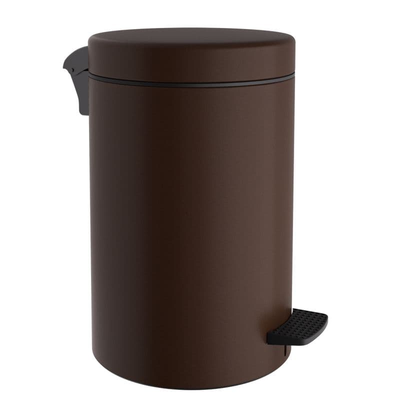 Χαρτοδοχείο Pam 12-090-943 12lt soft close Matt Wenge Φ25x40cm