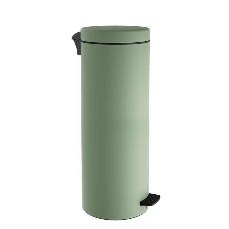 Χαρτοδοχείο Pam 16-2053-903 16lt soft close Ματ Mint Φ20x55cm (χωρίς εσωτερικό πλαστικό κάδο)
