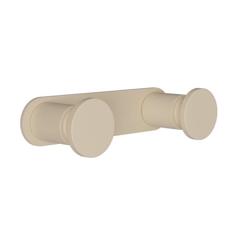 Άγκιστρο διπλό Pam 70-703 Ματ Ivory 12x3,5x2,5cm