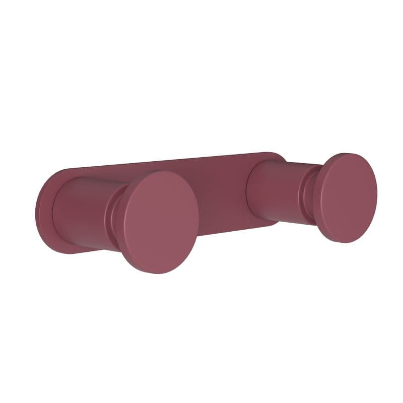 Άγκιστρο διπλό Pam 70-153 Ματ Μπορντό 12x3,5x2,5cm
