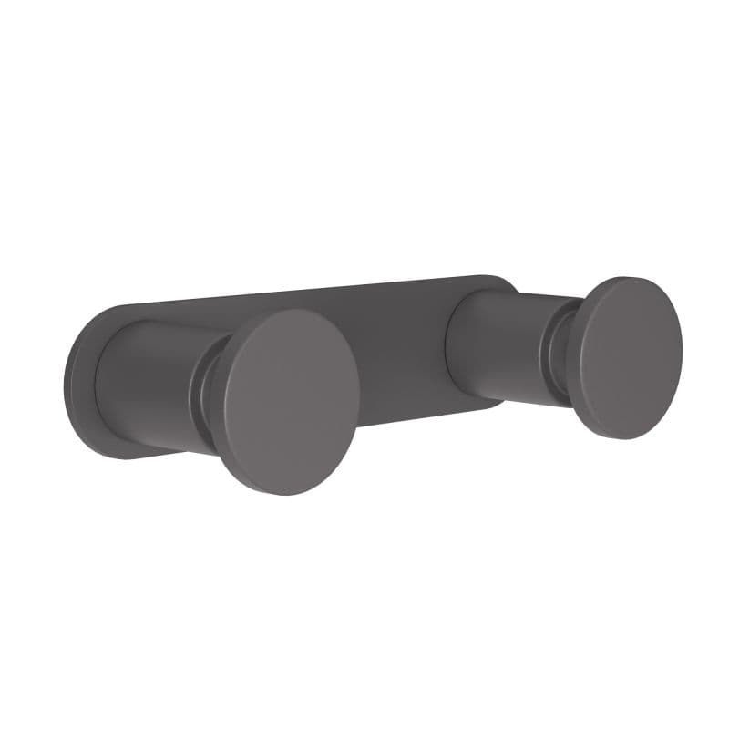 Άγκιστρο διπλό Pam 70-113 Ματ Ανθρακί 12x3,5x2,5cm