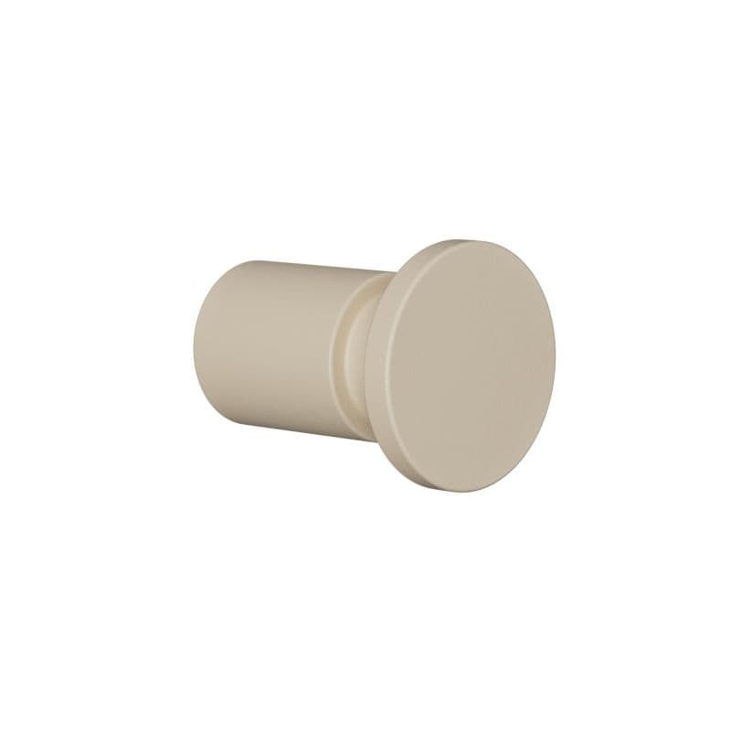 Άγκιστρο μονό Pam 10-703 Ματ Ivory Φ2,2x5cm