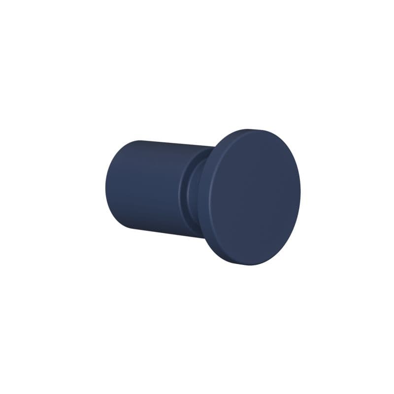 Άγκιστρο μονό Pam 10-203 Matt Navy Blue Φ2,2x5cm