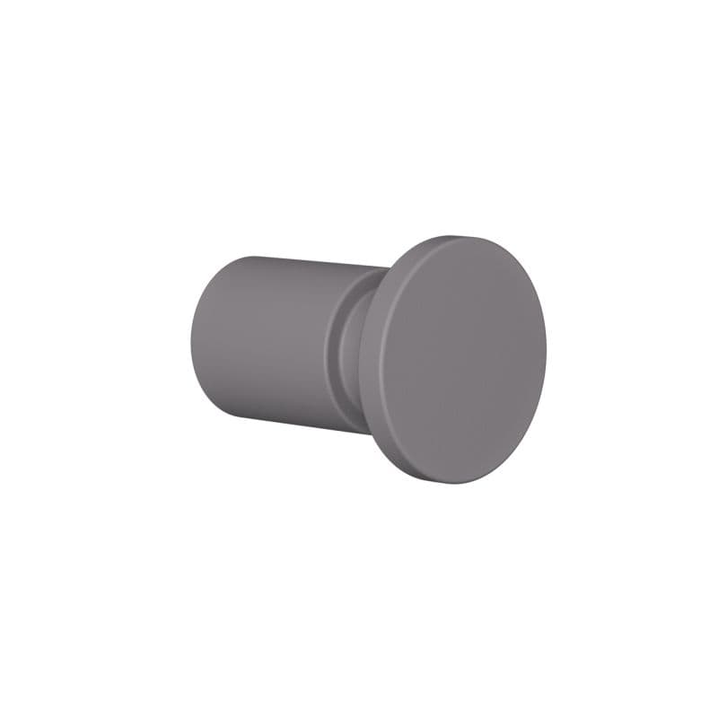 Άγκιστρο μονό Pam 10-163 Matt Concrete Grey Φ2,2x5cm