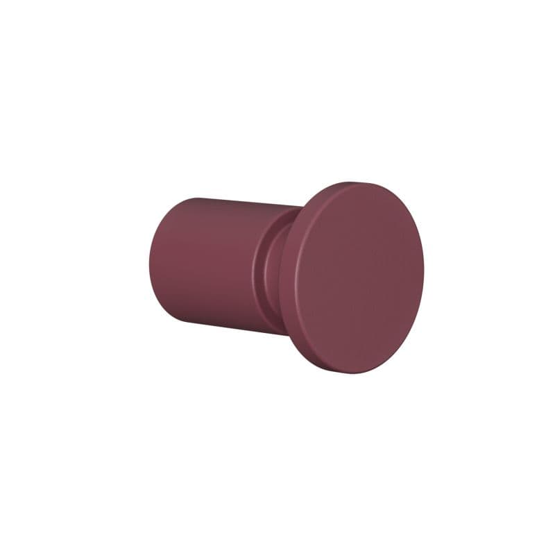 Άγκιστρο μονό Pam 10-153 Ματ Μπορντό Φ2,2x5cm