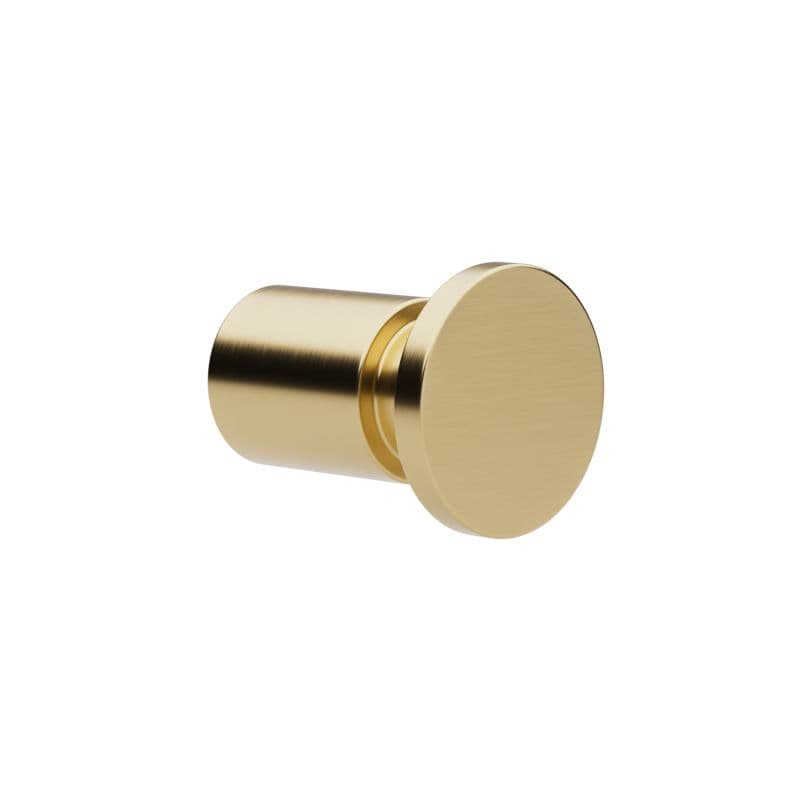 Άγκιστρο μονό Pam 10-023 Brushed Brass Φ2,2x5cm