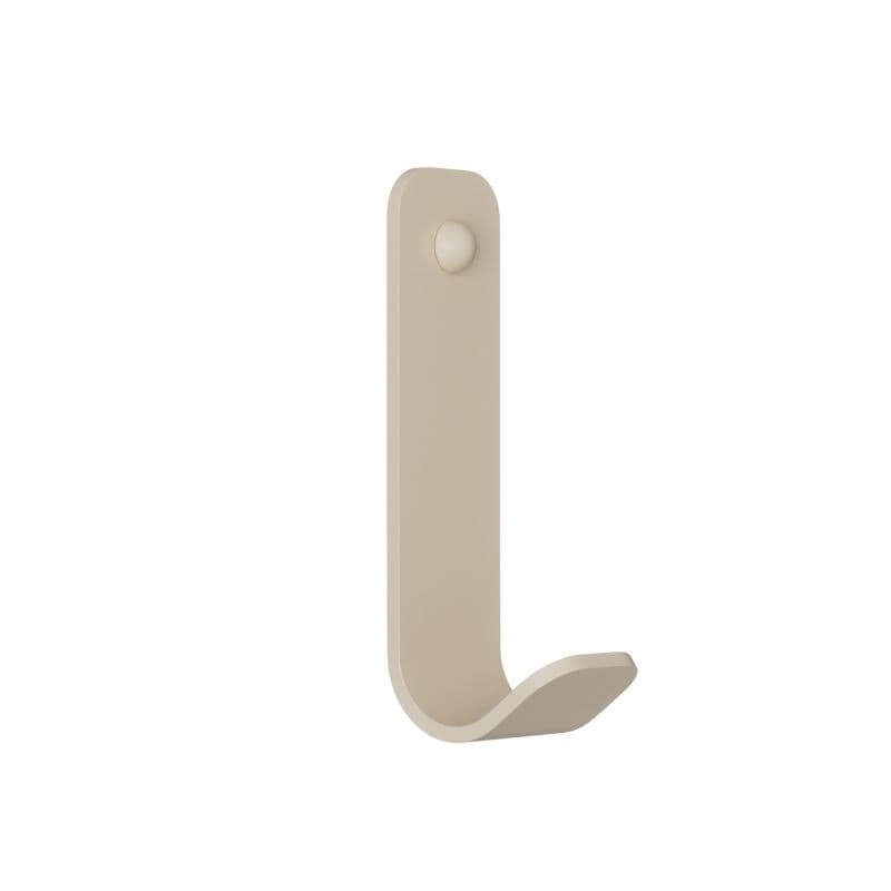 Άγκιστρο μονό Pam 15-703 Ματ Ivory- 5x5x13cm