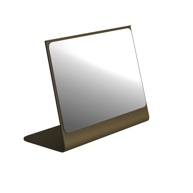 Καθρέπτης Επικαθήμενος Pam 2015-963 Matt Light Bronze 20x10x18cm