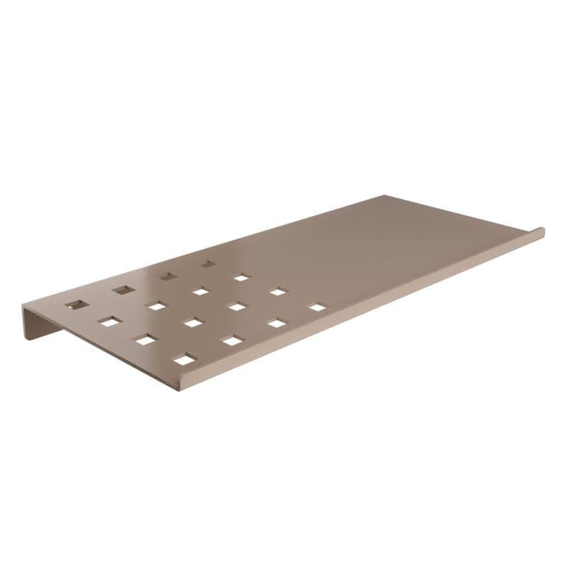 Ράφι Μπάνιου Pam 3015-103 Ματ Μπεζ 28x15x1cm