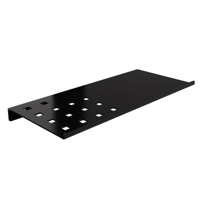 Ράφι Μπάνιου Pam 3015-403 Ματ Μαύρο 28x15x1cm