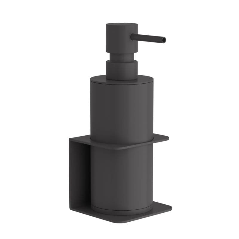 Ντισπένσερ Επιτοίχιο Pam 81-113 250ml Ματ Ανθρακί 7,5x7x19cm