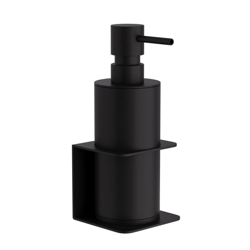 Ντισπένσερ Επιτοίχιο Pam 81-403 250ml Ματ Μαύρο 7,5x7x19cm