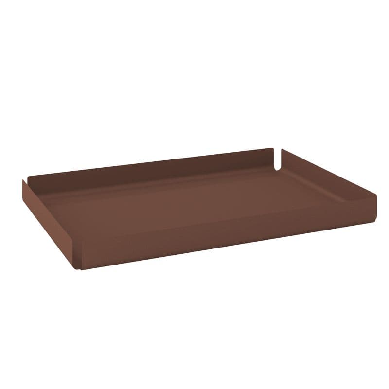 Διακοσμητικός Δίσκος Pam 33020-943 Ορθός Matt Wenge 30x20x3cm