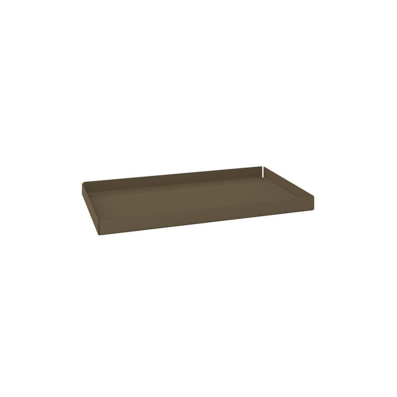 Σαπουνοθήκη Επικαθήμενη Pam 82-963 Matt Light Bronze 14x8x1cm