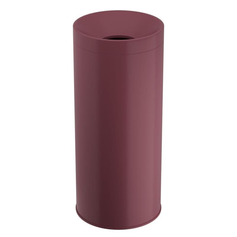 Καλάθι Απλύτων Pam 663470-153 65lt Ματ Μπορντό Φ34x70cm