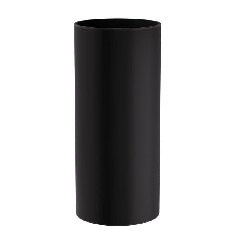 Καλάθι Απορριμμάτων Pam 2554-403 30lt Ματ Μαύρο Φ25x55cm (χωρίς εσωτερικό κάδο)