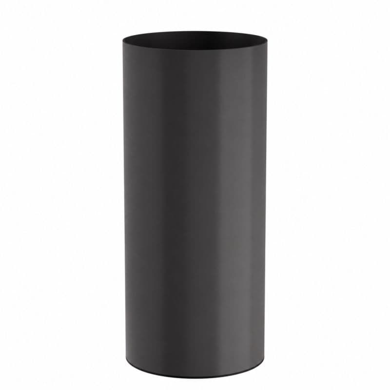 Καλάθι Απλύτων Pam 2556-113 30lt Ματ Ανθρακί Φ25x55cm