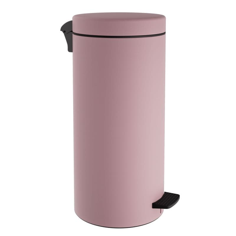 Χαρτοδοχείο Pam 20310-303 20lt soft close Ματ Ροζ Φ25x55cm