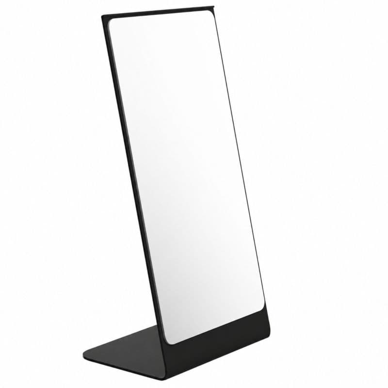 Καθρέπτης Επικαθήμενος Pam 2240-403 Ματ Μαύρο 22x17x40cm