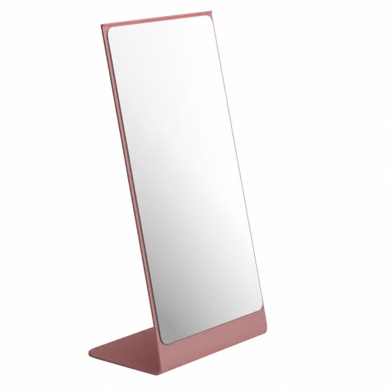 Καθρέπτης Επικαθήμενος Pam 2240-303 Ματ Ροζ 22x17x40cm