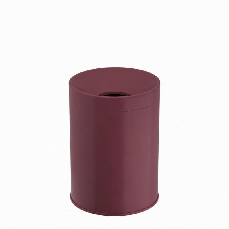 Κάδος Απορριμμάτων Pam 453450-153 45lt Ματ Μπορντό Φ34x50cm (χωρίς εσωτερικό κάδο)