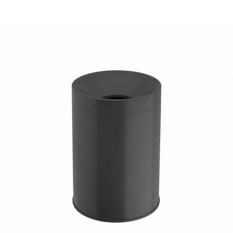 Κάδος Απορριμμάτων Pam 453450-113 45lt Ματ Ανθρακί Φ34x50cm (χωρίς εσωτερικό κάδο)