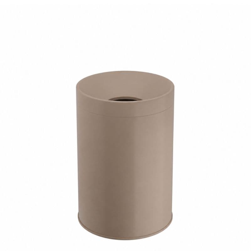 Κάδος Απορριμμάτων Pam 453450-103 45lt Ματ Μπεζ Φ34x50cm (χωρίς εσωτερικό κάδο)