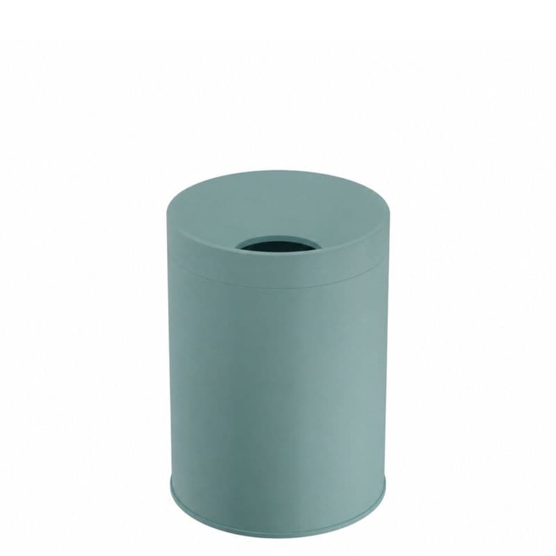 Κάδος Απορριμμάτων Pam 453450-913 45lt Ματ Τιρκουάζ Φ34x50cm (χωρίς εσωτερικό κάδο)