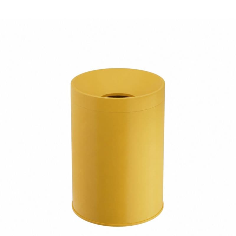Κάδος Απορριμμάτων Pam 453450-603 45lt Ματ Κίτρινο Φ34x50cm (χωρίς εσωτερικό κάδο)