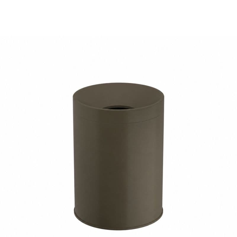 Κάδος Απορριμμάτων Pam 453450-963 45lt Matt Light Bronze Φ34x50cm (χωρίς εσωτερικό κάδο)