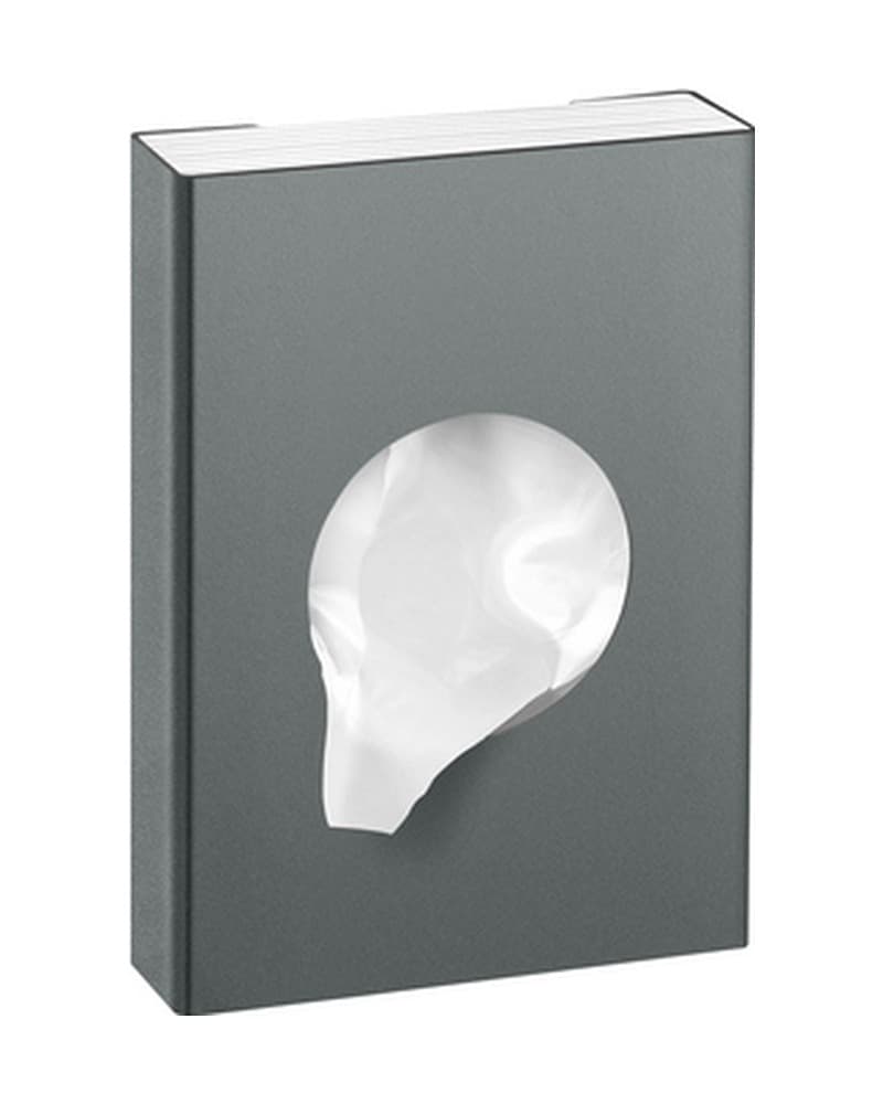 Θήκη για σακουλάκια υγιεινής Sanco 00098-Μ118 Anthracite Grained 9x2,5x13,5cm