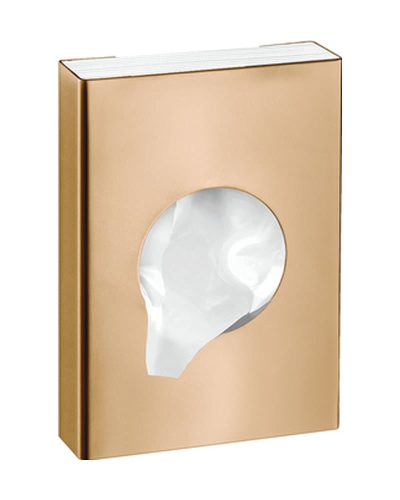 Θήκη για σακουλάκια υγιεινής Sanco 00098-PVD-01PL PVD Warm Bronze Polished 9x2,5x13,5cm