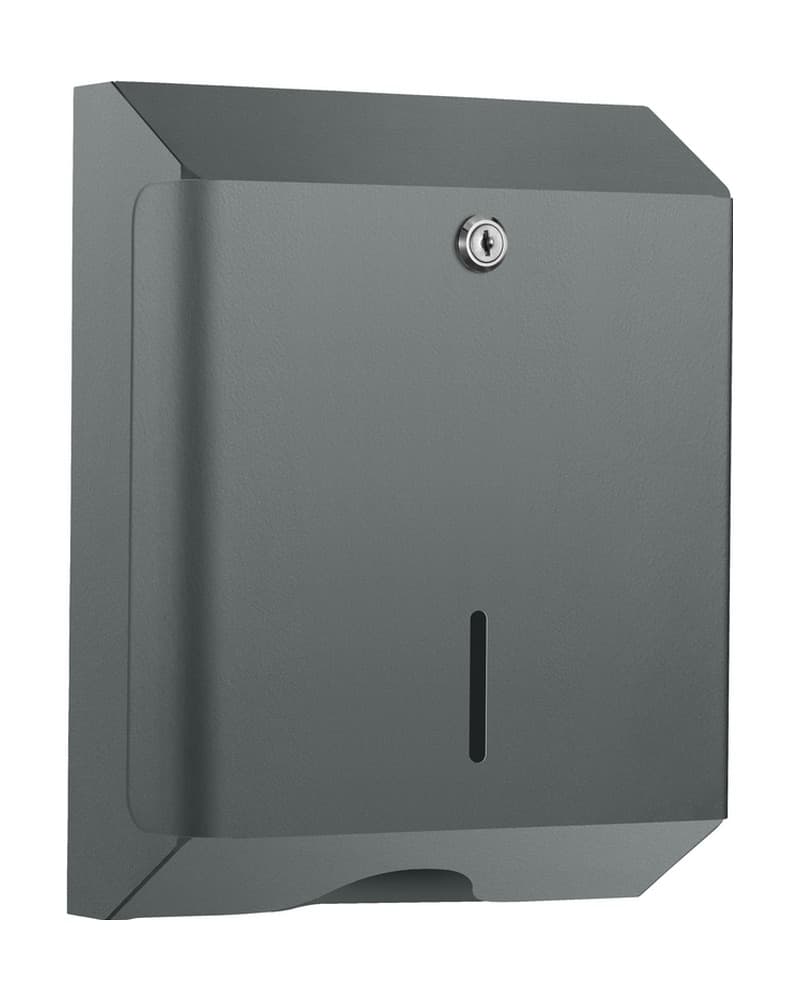 Θήκη για Χειροπετσέτα Επιτοίχια Sanco 00099-Μ118 Anthracite Grained 25x12,5x33cm