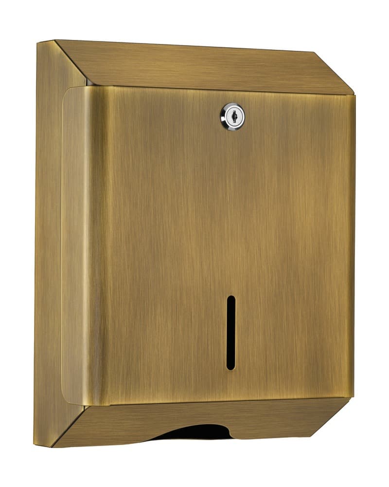 Θήκη για Χειροπετσέτα Επιτοίχια Sanco 00099-Μ25 Bronze Mat 25x12,5x33cm