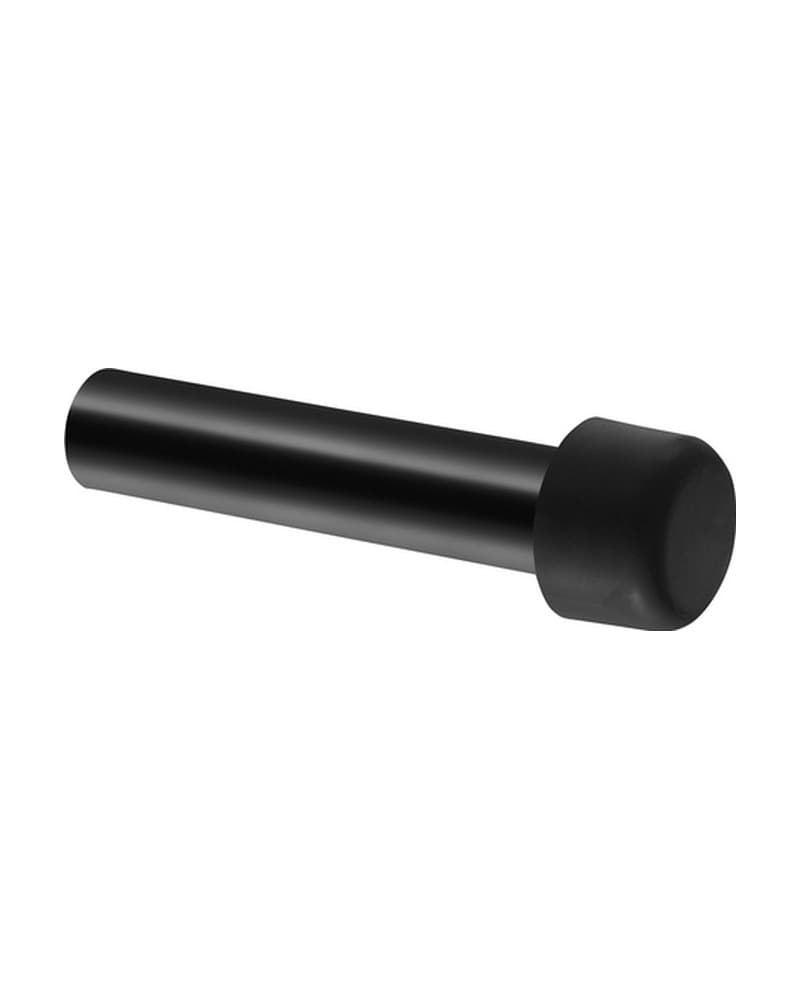 Στοπ Πόρτας Επιτοίχιο Sanco 00251-Μ116 Ματ Μαύρο Φ3x11cm