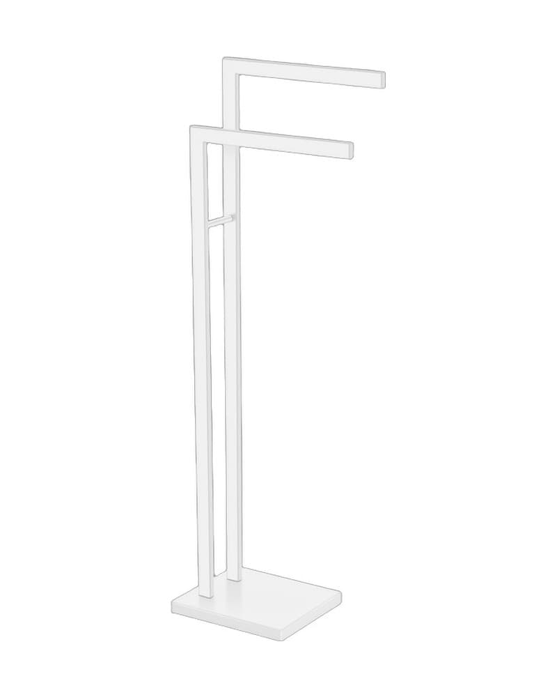 Καλόγερος Sanco 00507-Μ101 Ματ Λευκό 30x19x92cm