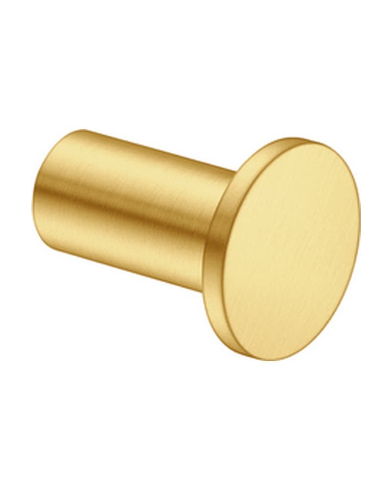 Άγκιστρο μονό Sanco 00671-PVD-02BR PVD Golden Brass Brushed Φ3x4cm