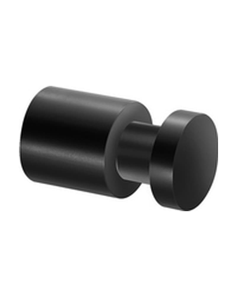 Άγκιστρο μονό Sanco Ergon 00690-Μ116 Ματ Μαύρο Φ2x4,5cm