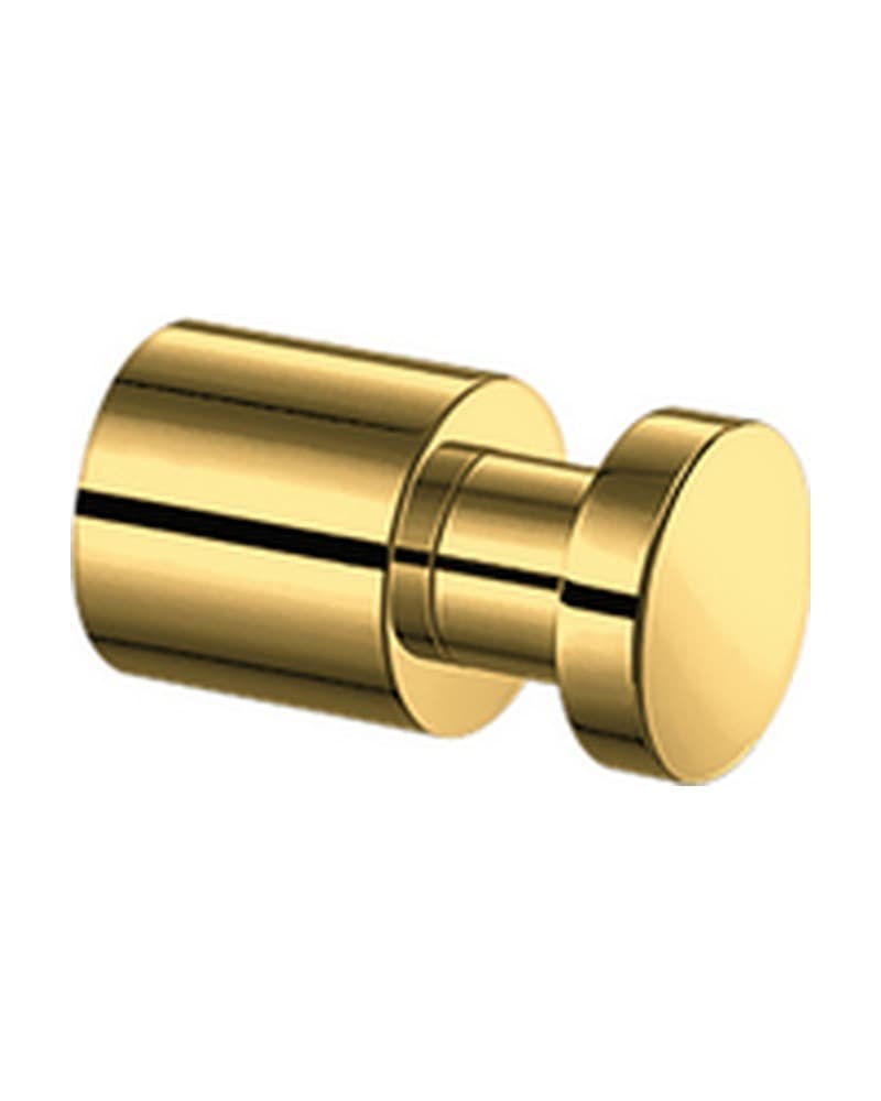 Άγκιστρο μονό Sanco Ergon 00690-PVD-02PL PVD Golden Brass Polished Φ2x4,5cm