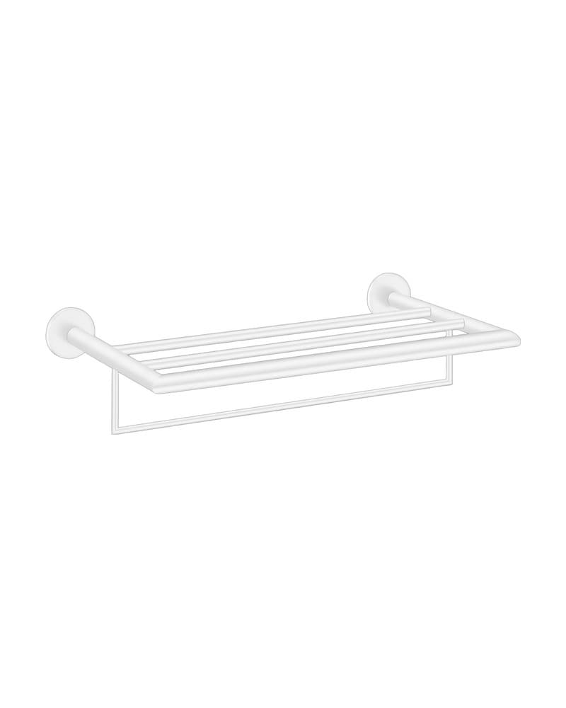Ραφιέρα Sanco 00911-Μ101 Ματ Λευκό 60x22x12cm