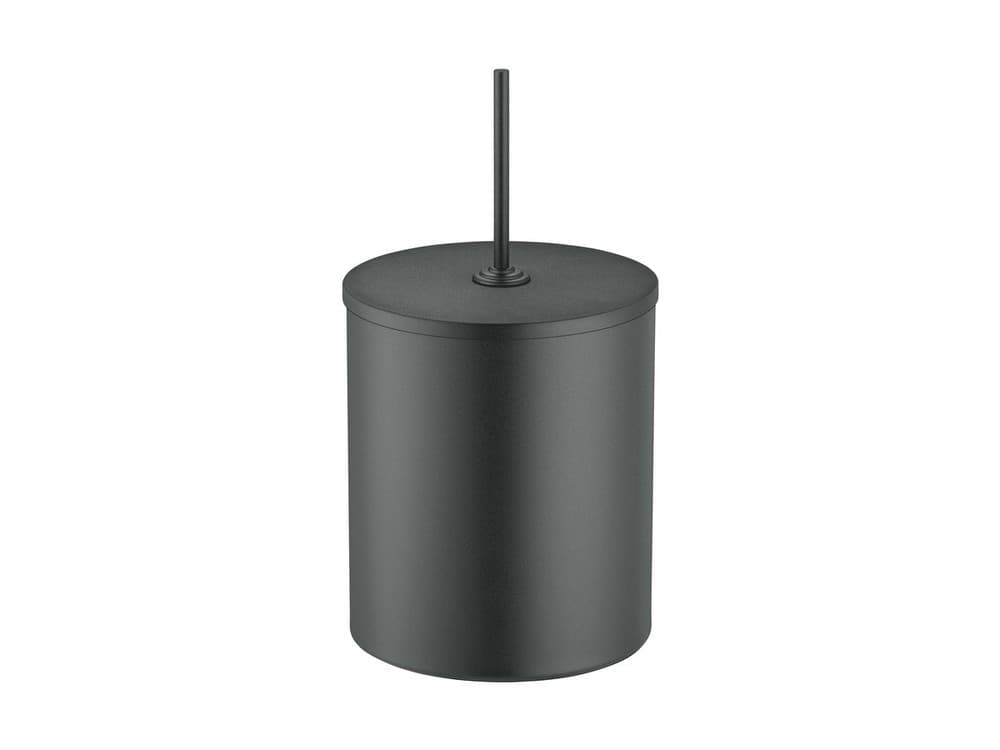 Χαρτοδοχείο 5lt Sanco Vintage 120525-Μ118 Anthracite Grained Φ20,5x40cm